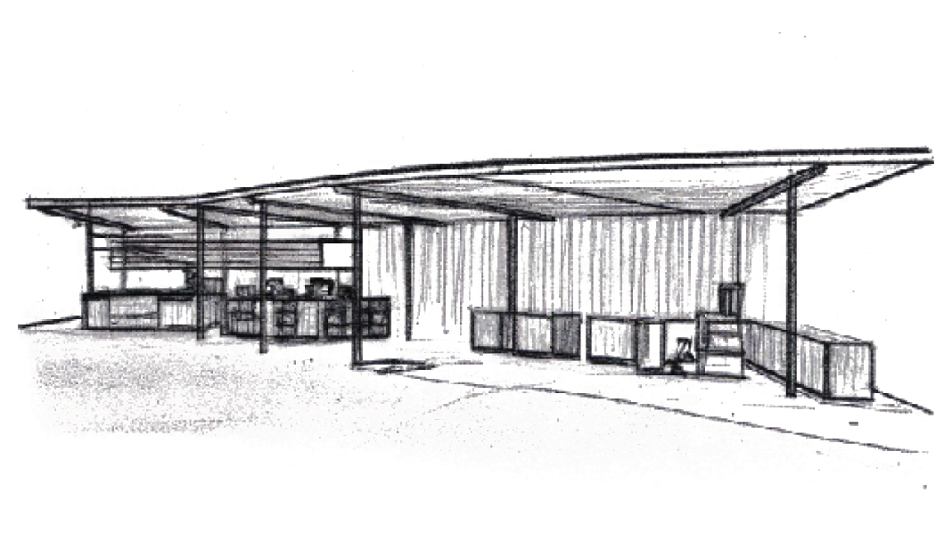 Ballarq architectural sketch